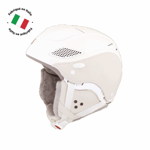 CASQUE LOUNA II EDITION - LEATHER WHITE