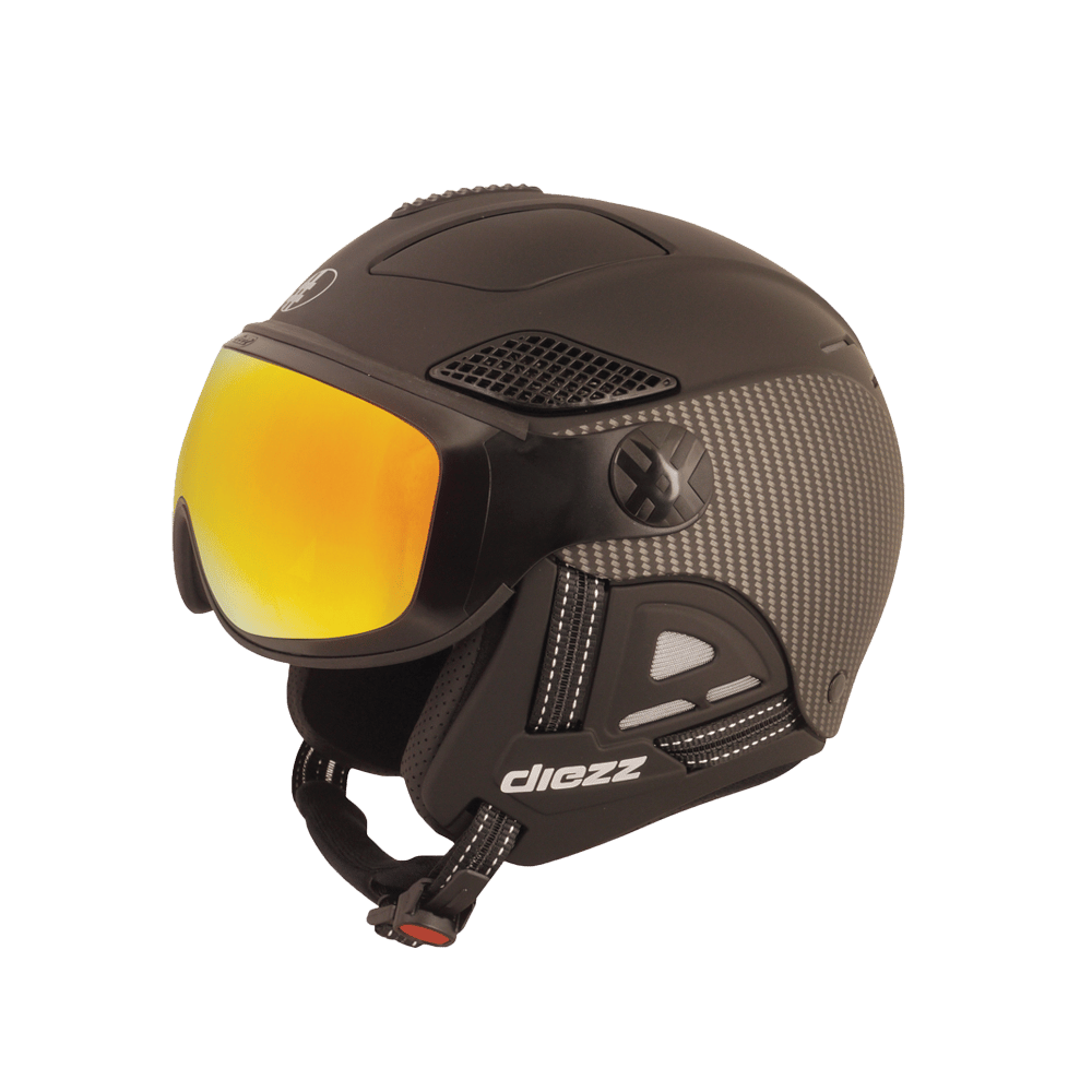 CASQUE VISIERE LOUNA II VENTURY CARBON BLACK Diezzsport