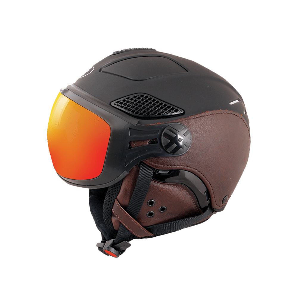 Casque ski avec visière Louna II Edition Marron Diezz