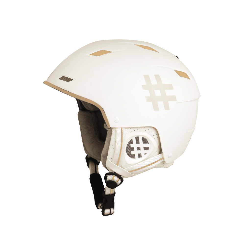 Casque ski Jozz avec visière-Couleur Marine/Blanc Diezz