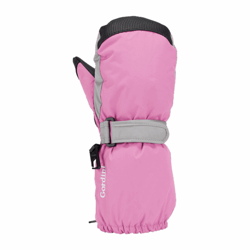 EASY ON Moufles Baby - PINK / C.GREY