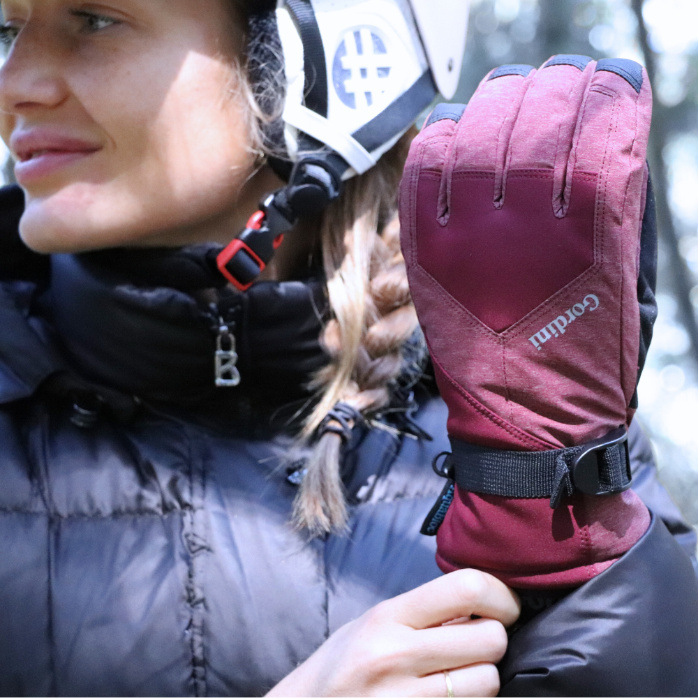 *AQUABLOC Moufles Femme* - CHERRY