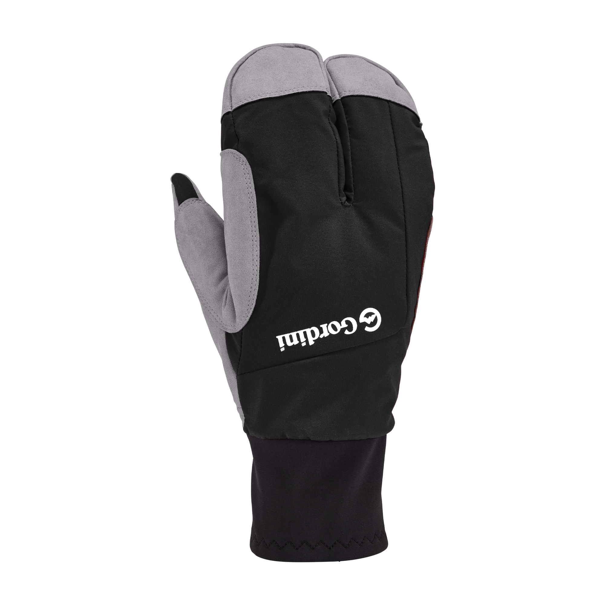 XC SPLIT Moufles de ski Femme - BLACK/ GREY STITCH