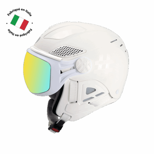 CASQUE VISIERE LOUNA II TEMPO - WHITE