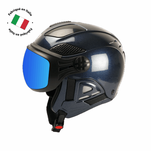 CASQUE VISIERE LOUNA II EDITION - BLEU GALAXIE