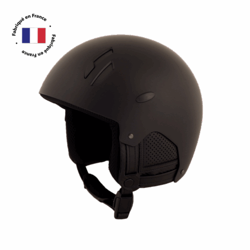 CASQUE FRANCAIS MAJOR - NOIR MAT NACRE