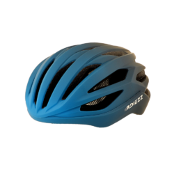 Casque de vélo route bleu foncé avec LED arrière