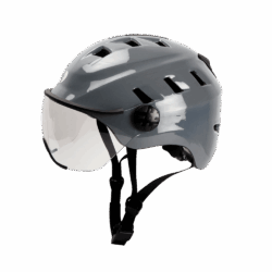 CASQUE VELO EDGE visière - GREY