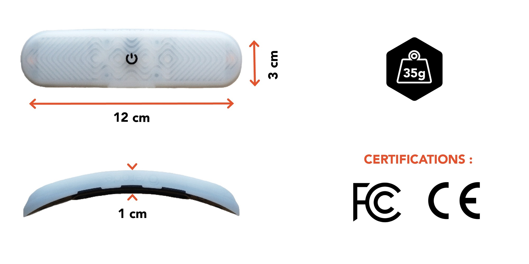 LED casque BLOOM - BLACK