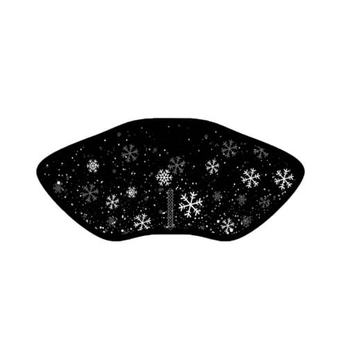 PROTECTION VISIERE - SNOW FLAKES